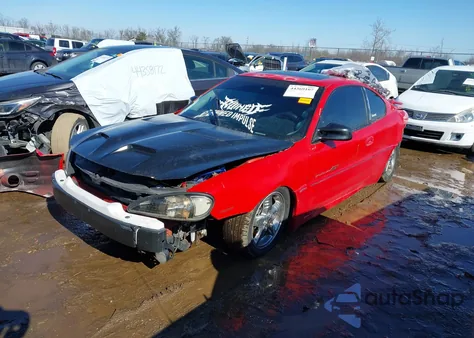 2000 Pontiac Grand Am Gt z USA, uszkodzony, nr VIN 1G2NW12E8YM800721